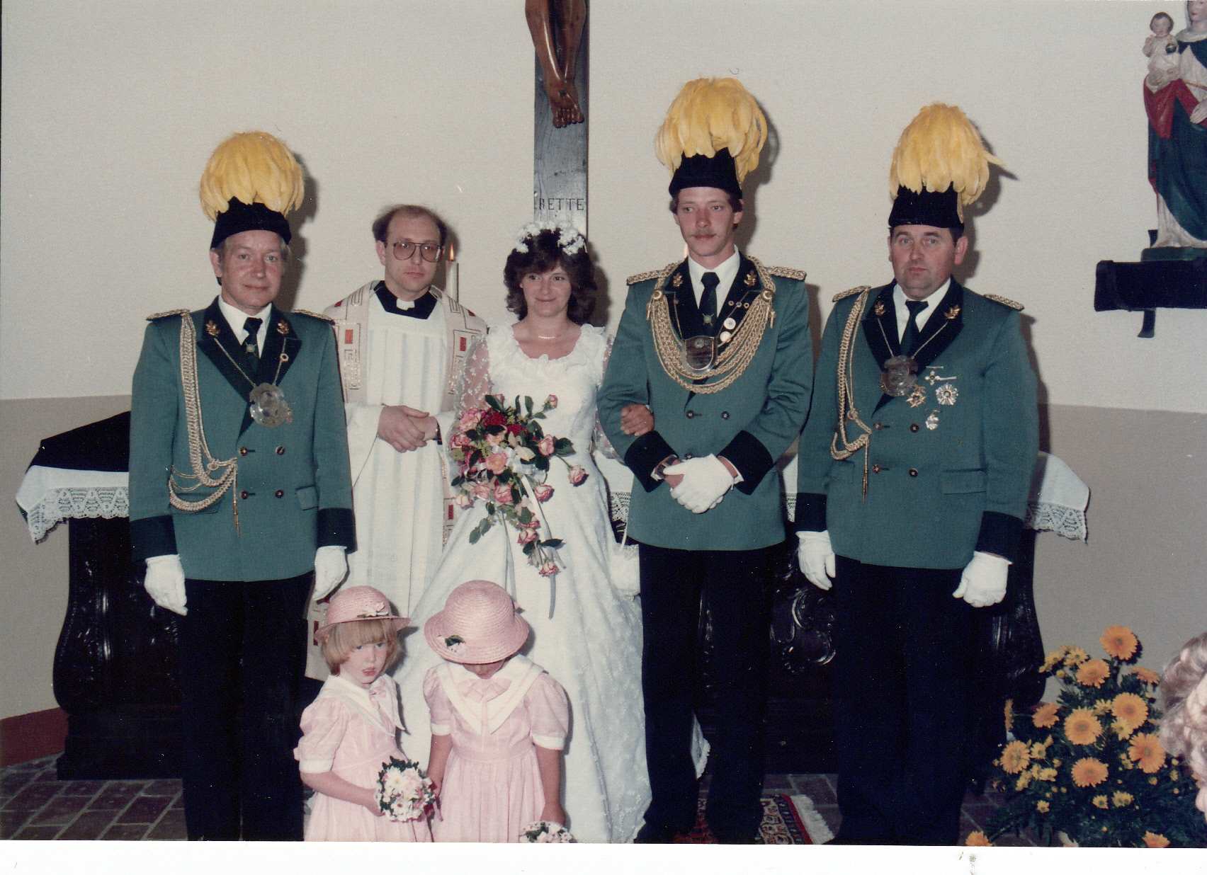 384aKönig Manfred Lier heiratet beim Schützenfest 1985